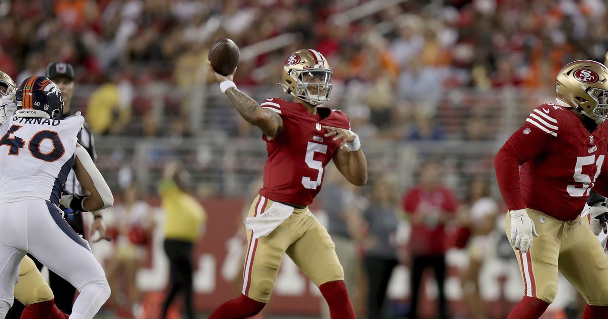 49ers trade quarterback Trey Lance to Cowboys for 4th round pick - ABC News