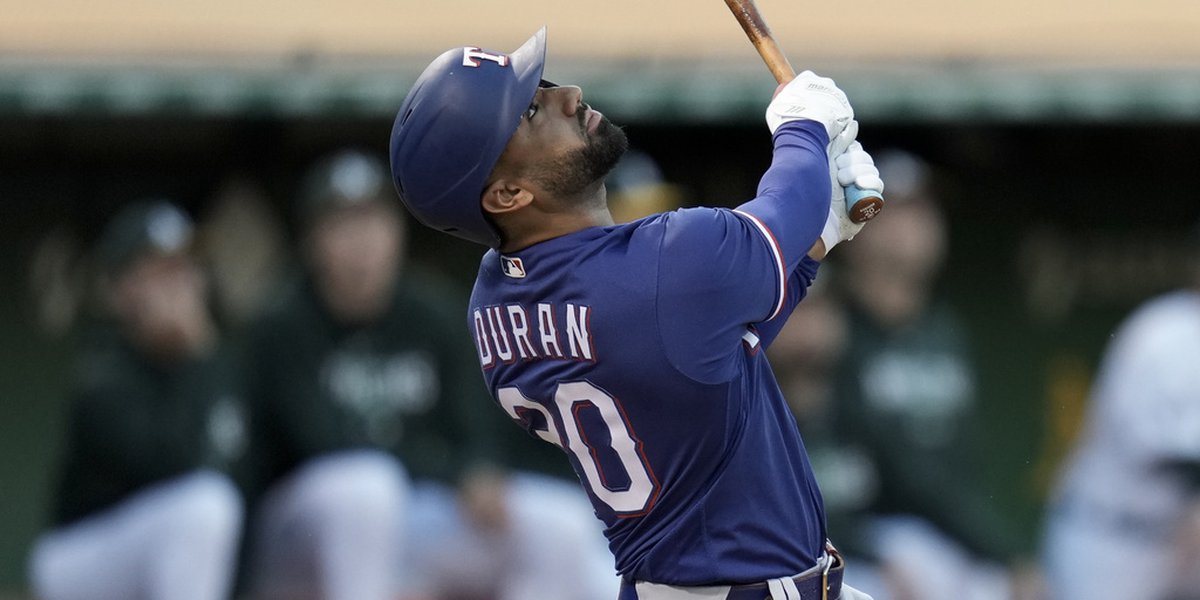 Ezequiel Duran Preview Player Props Rangers Vs Astros Allsides 