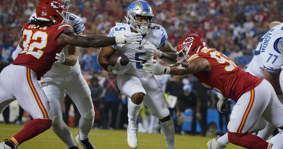 NFL Super Bowl champions Kansas City Chiefs lose season opener to Detroit  Lions 21-20 - ABC News