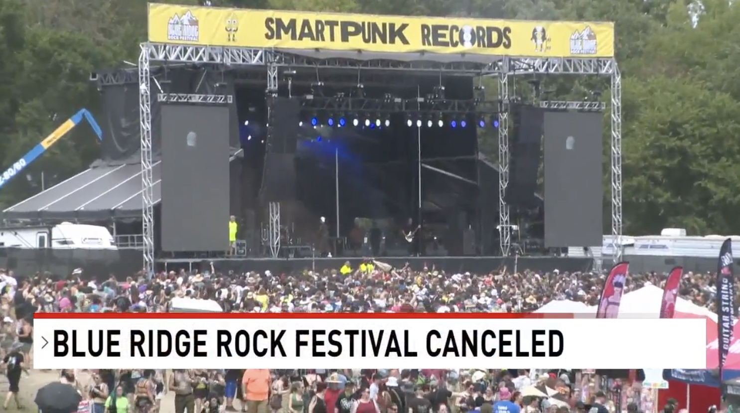 Blue Ridge Rock Fest Canceled Early Due to Severe Weather AllSides