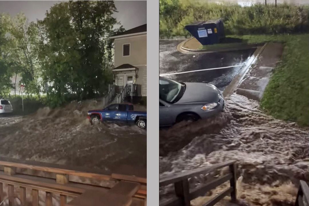 Flooding and high rainfall totals overnight in and around Duluth AllSides