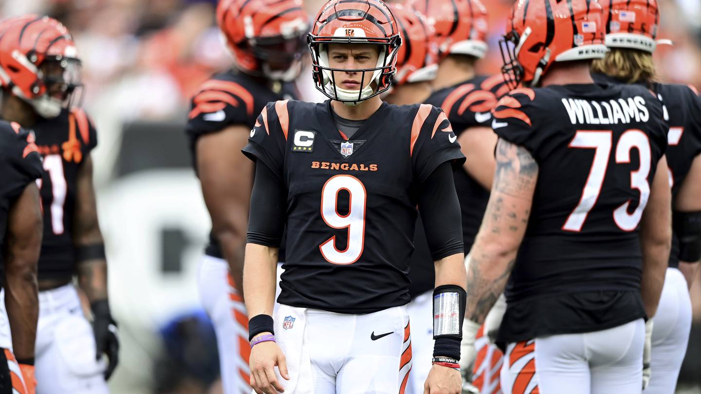 Joe Burrow's status unclear as Rams and Bengals meet for first