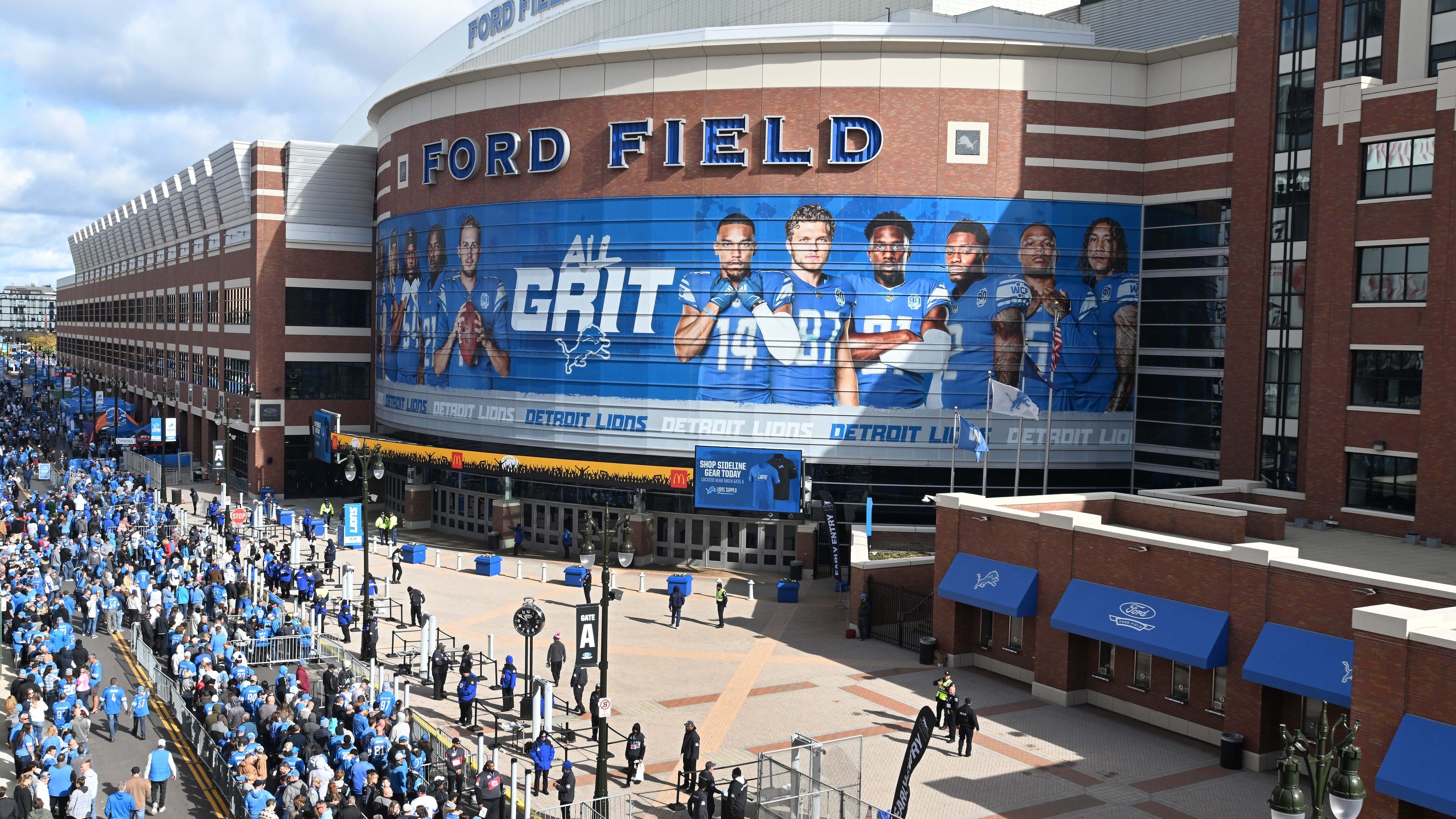 Breakdown Of The Ford Field Seating Chart