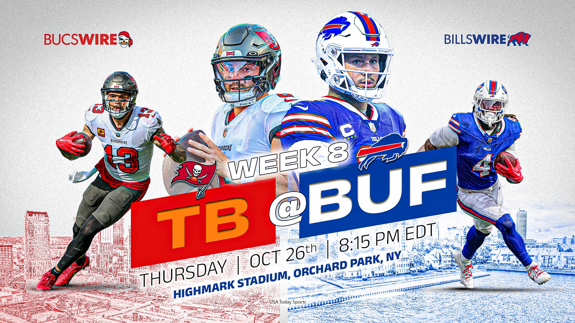 Buffalo Bills vs. Tampa Bay Buccaneers score Thursday Night Football