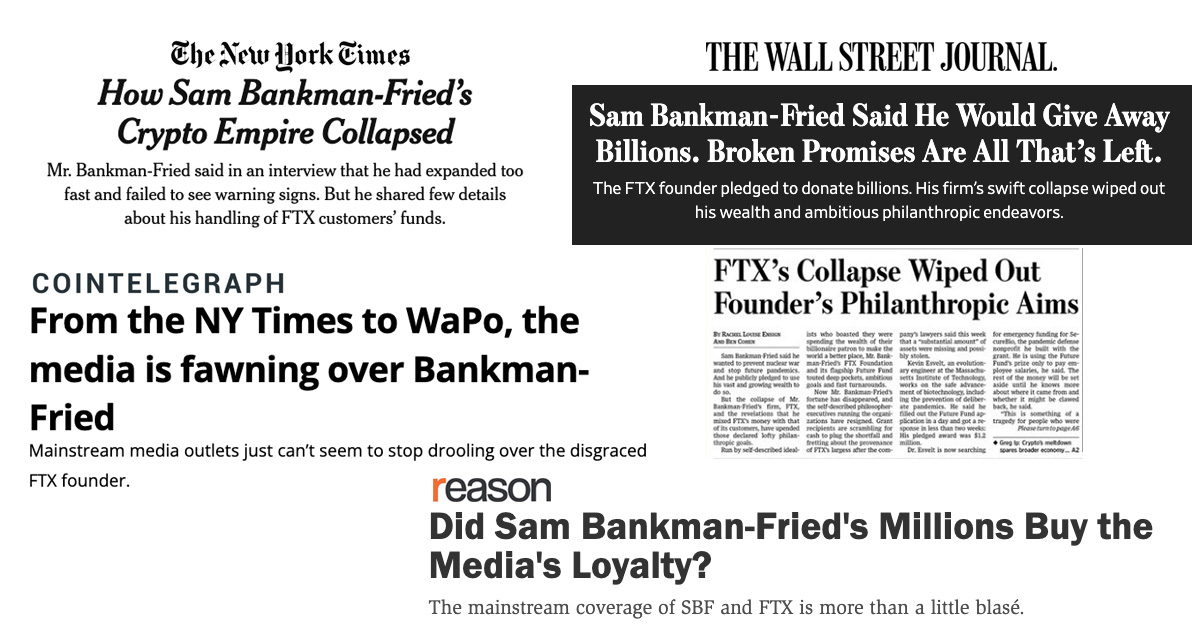 Media Bias Alert Coverage Of Sam Bankman Fried Shows Word Choice Bias