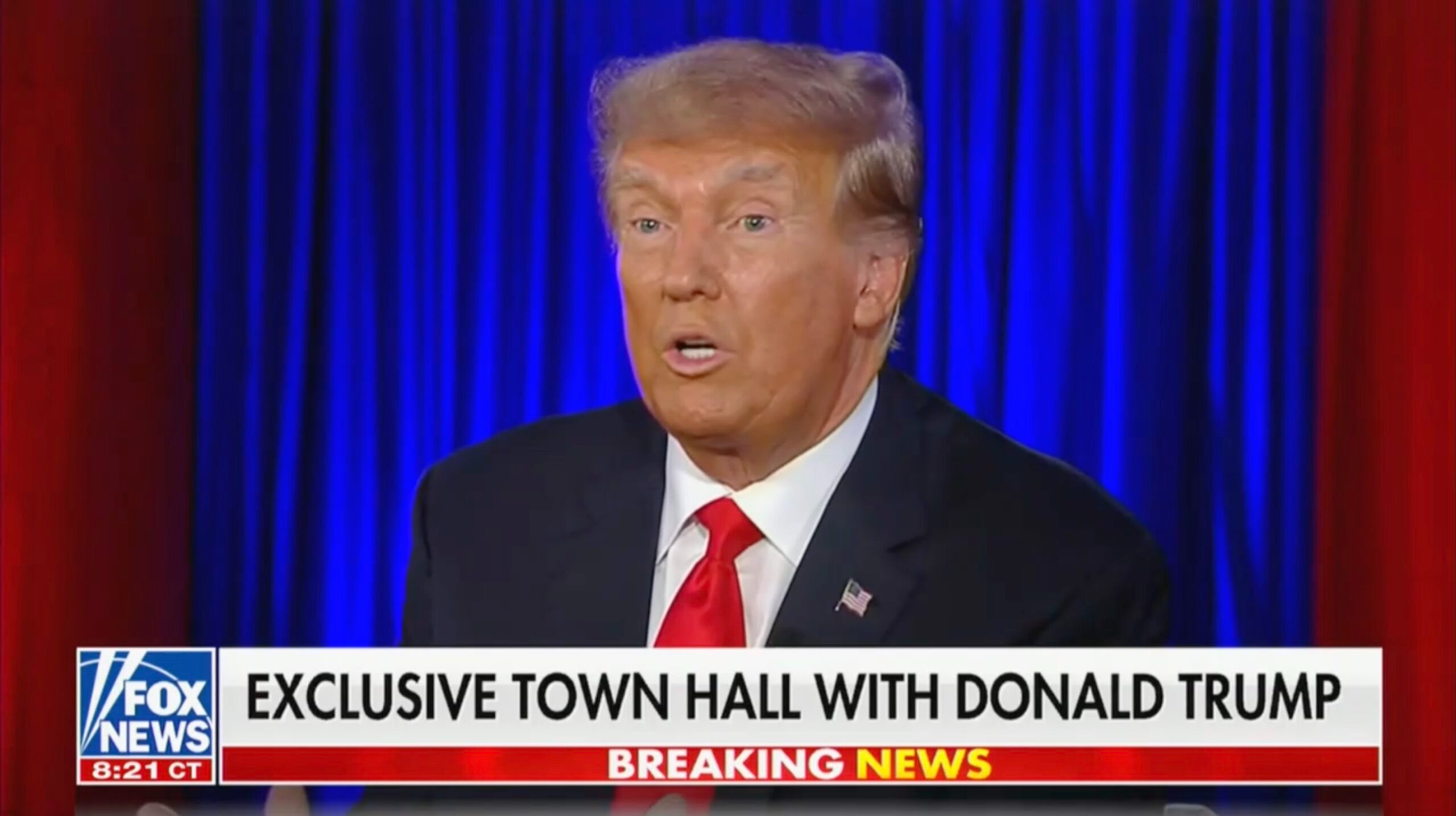 Trumps Fox News Town Hall Brings In Fewer Viewers Than His Cnn Town Hall Allsides