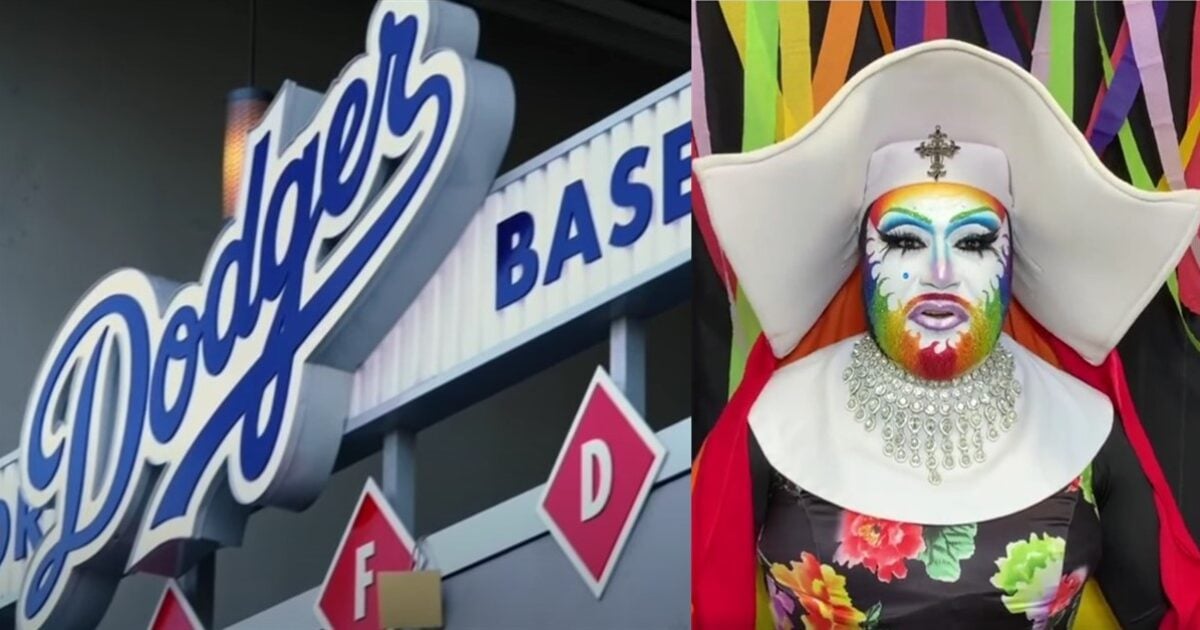 Dodgers honor anti-Catholic drag 'nuns' more than an hour before