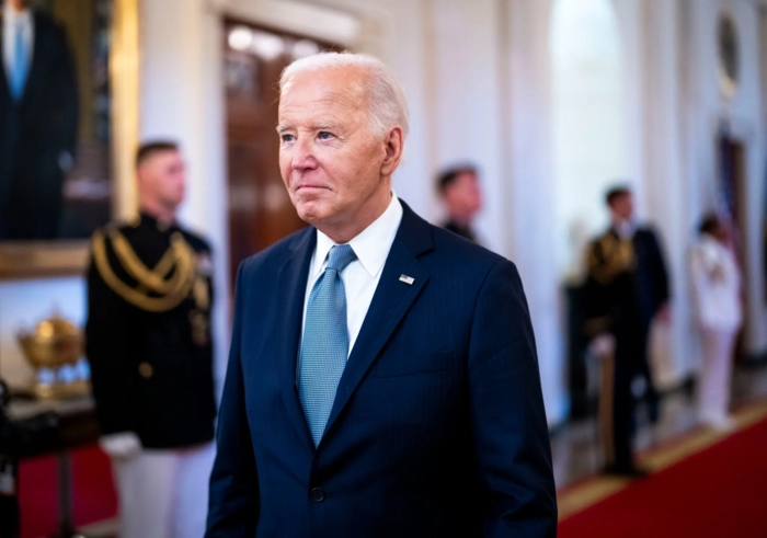 President Biden at the White House on July 3.