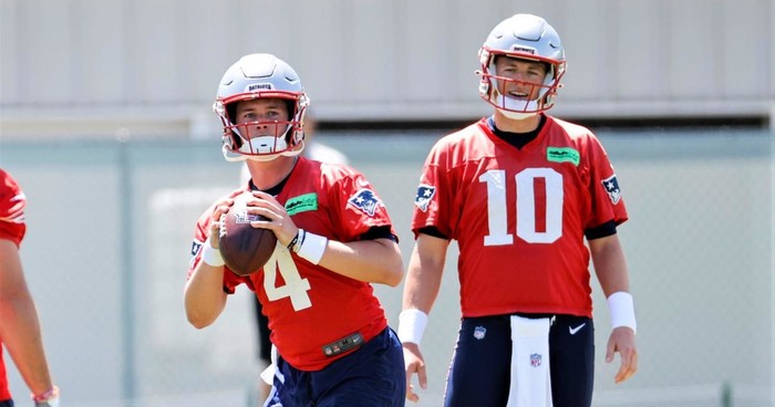 Revisit Patriots Camp // Mac Jones and Bailey Zappe // Five