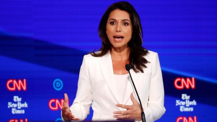 Gabbard Campaign Accuses Clinton Of Defamation Over Fabricated