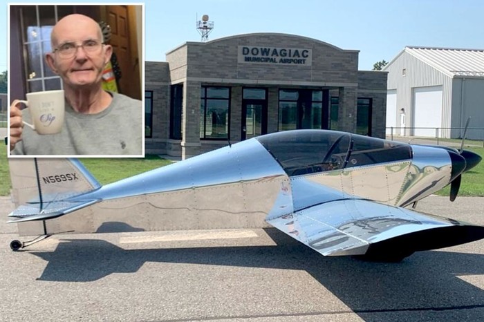 Pilot 82 vanishes in home built plane after taking off from