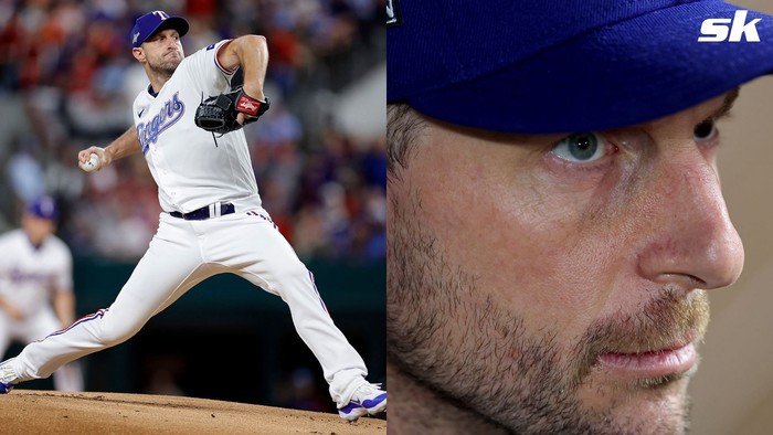 Max Scherzer returns to Rangers after a month away