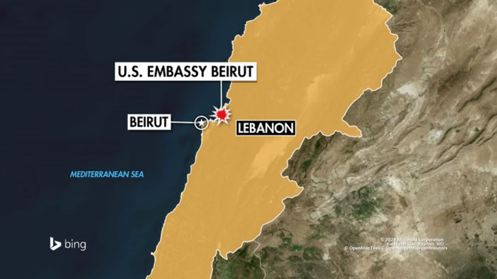 Middle East, Lebanon, Beirut, US Embassy