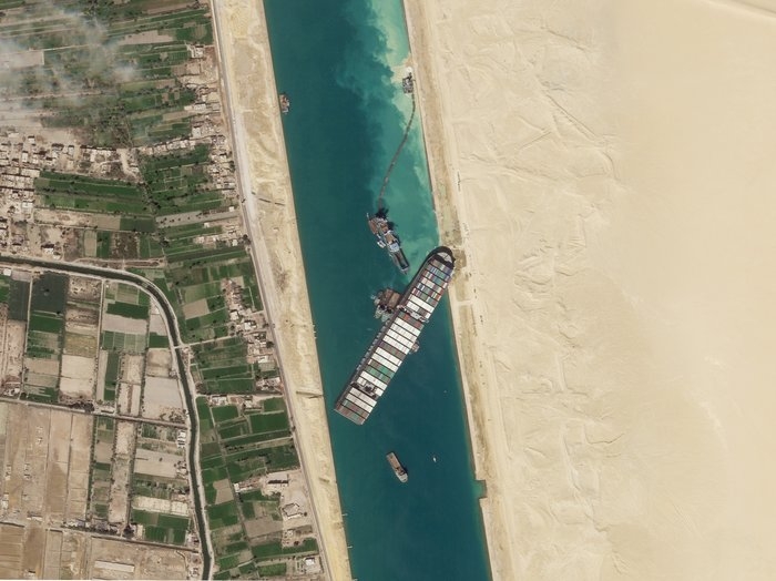world, Suez Canal, container ship