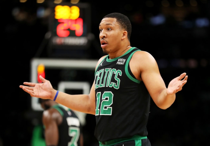 Celtics forward Grant Williams' trash talk epically fails as he