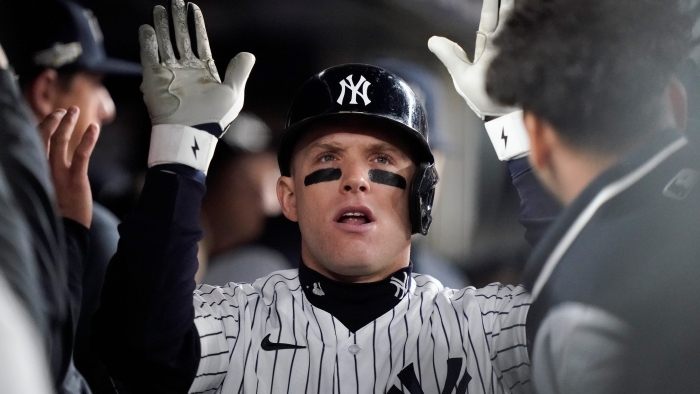 Yankees' Harrison Bader 'in good spirits' after scary collision