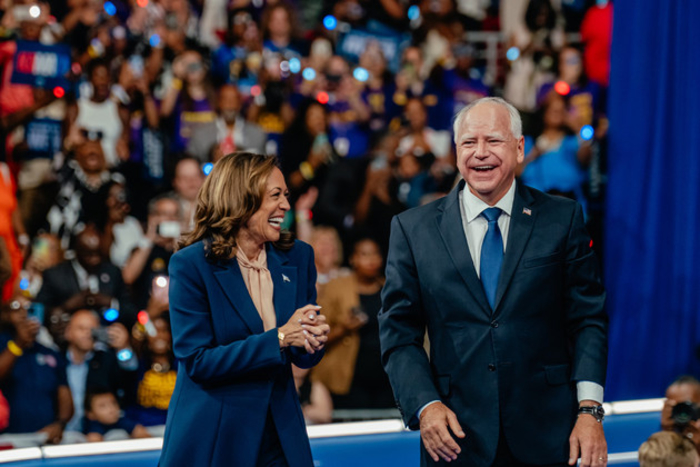 2024 Presidential Election, Kamala Harris, Tim Walz